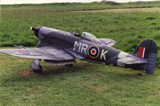 Another shot of Mark Wood's Hawker Typhoon